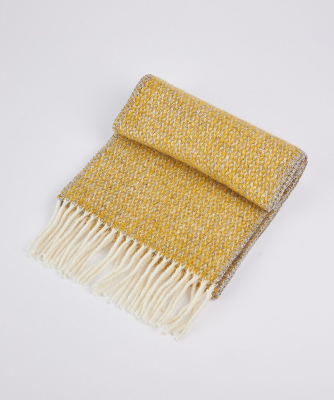 Le Souk「ミックスヤーン フリンジマフラー《TWEED MILL/ツイードミル》」|ストール|