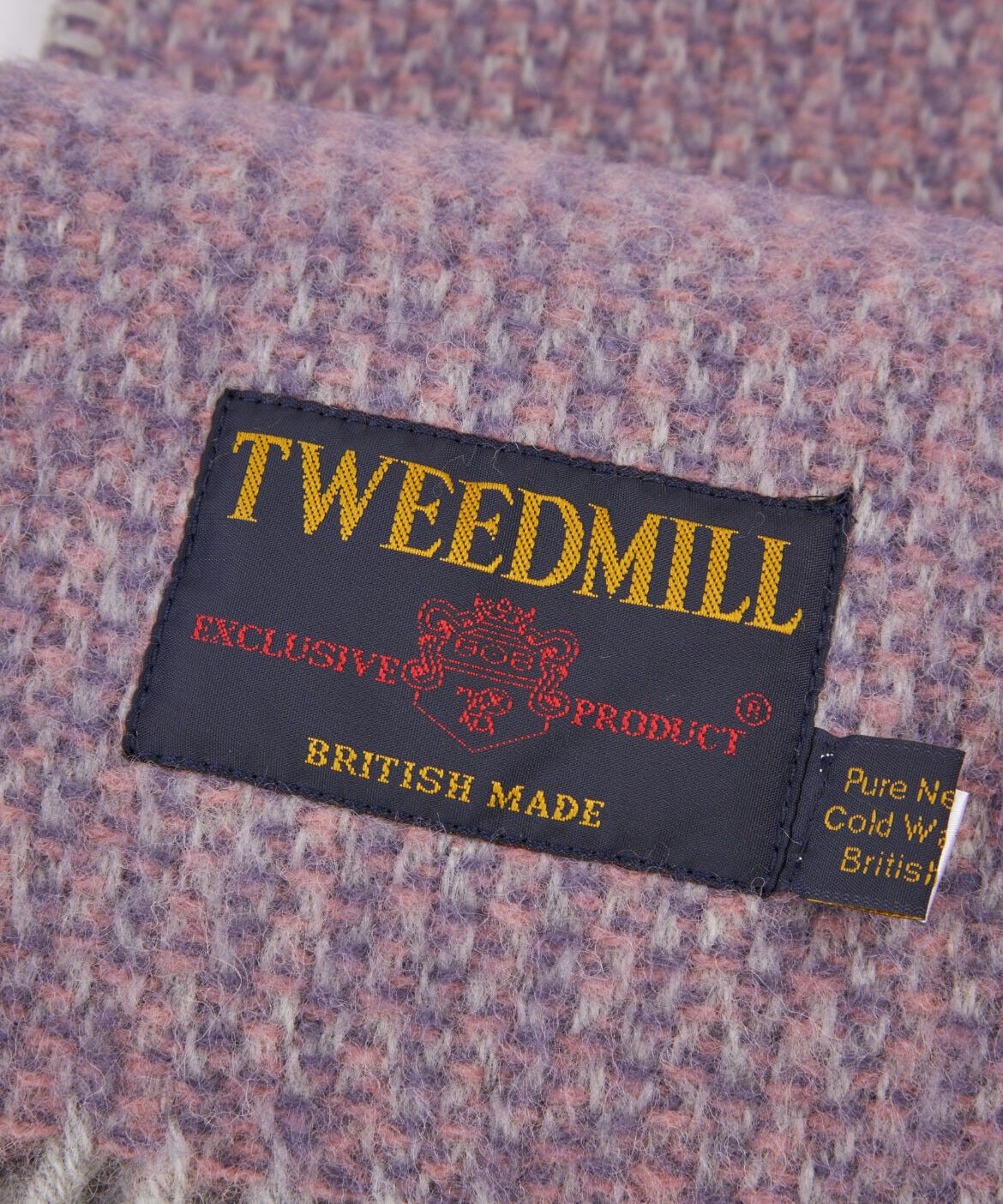 Le Souk「ミックスヤーン フリンジマフラー《TWEED MILL/ツイードミル》」|ストール|