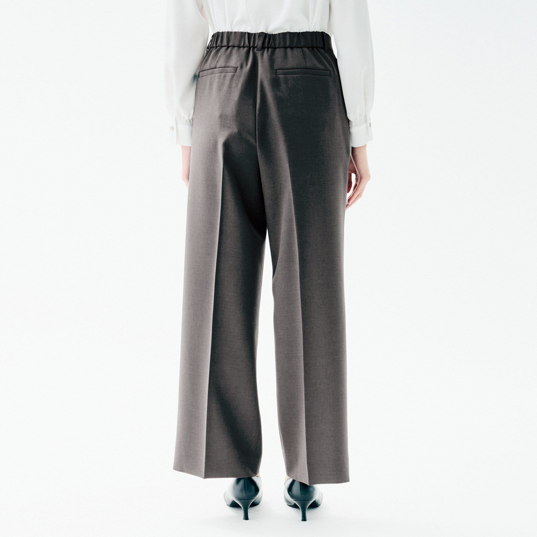 UNTITLED「【接触冷感/UV/セットアップ可】エアリー ワイドパンツ」|その他|