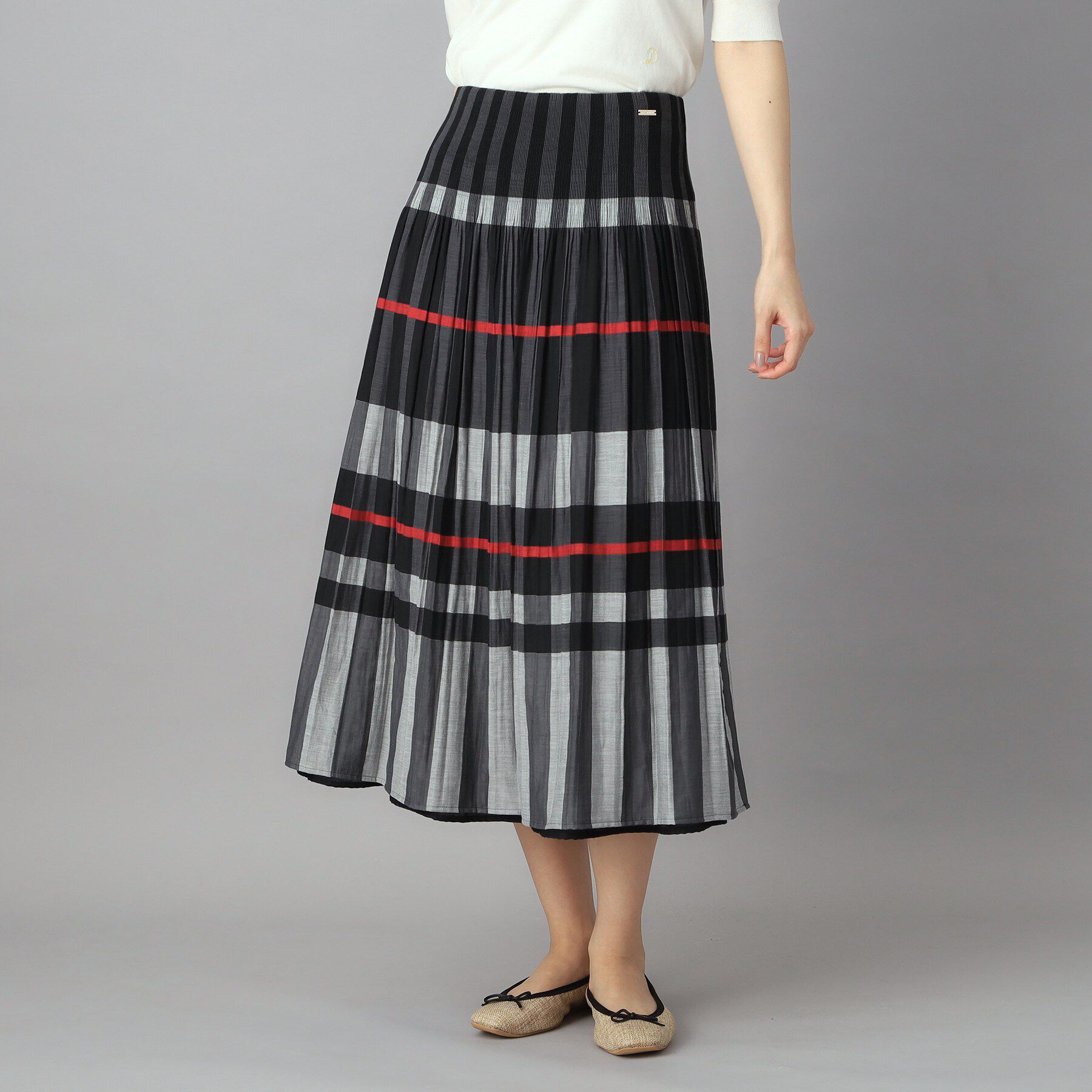 DRESSTERIOR「【2WAY】リバーシブルプリーツスカート」|スカート|