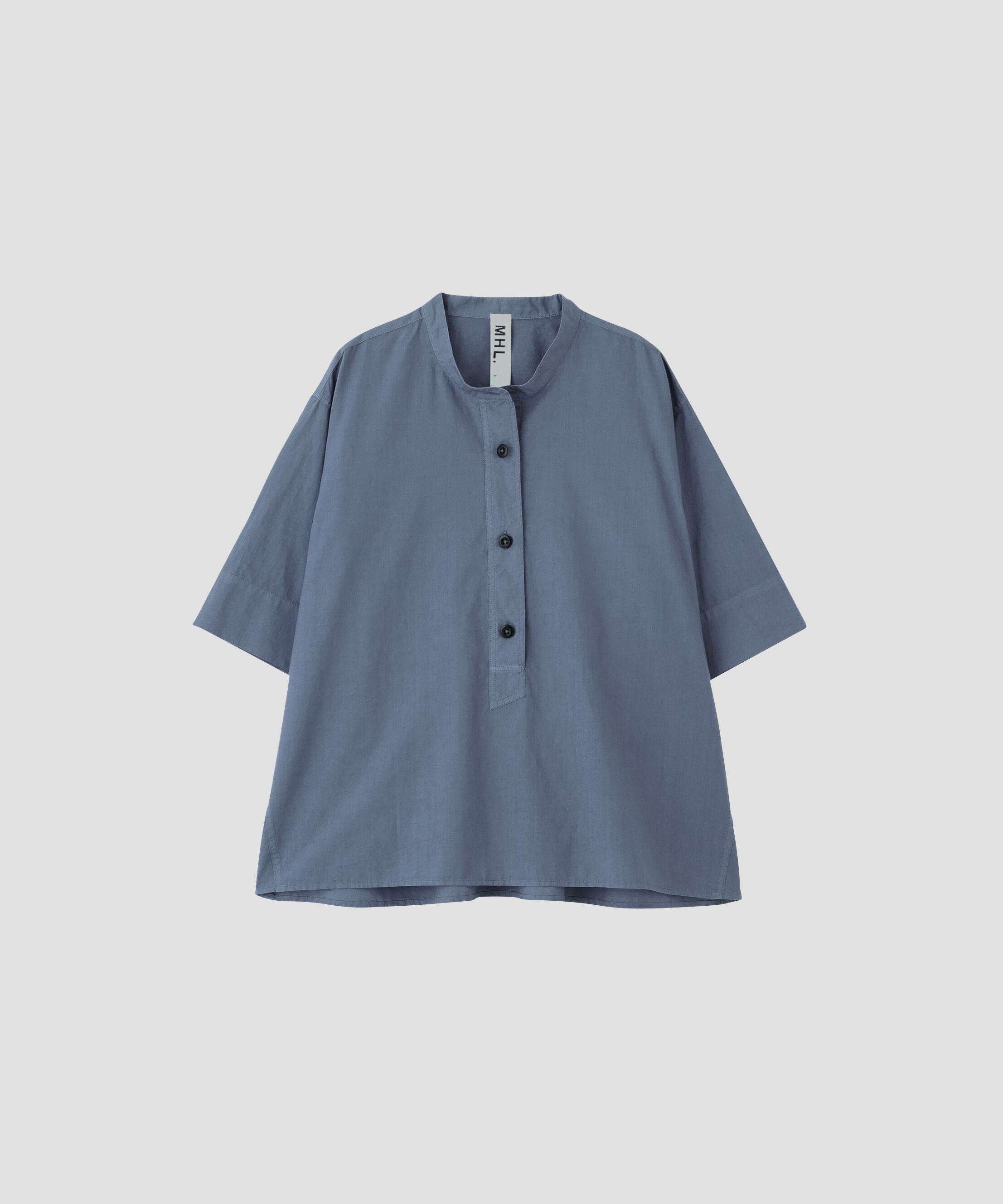 MHL.「COTTON RAMIE POPLIN SHIRT」|シャツ・ブラウス|