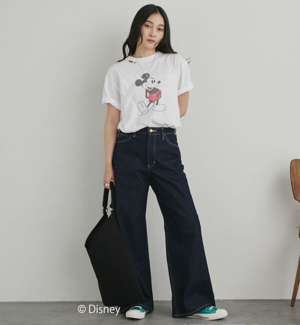Doux archives「【ＧＯＯＤ　ＲＯＣＫ　ＳＰＥＥＤ】ＭＩＣＫＥＹ　／　ダメージＴＥＥ」|Tシャツ・カットソー|