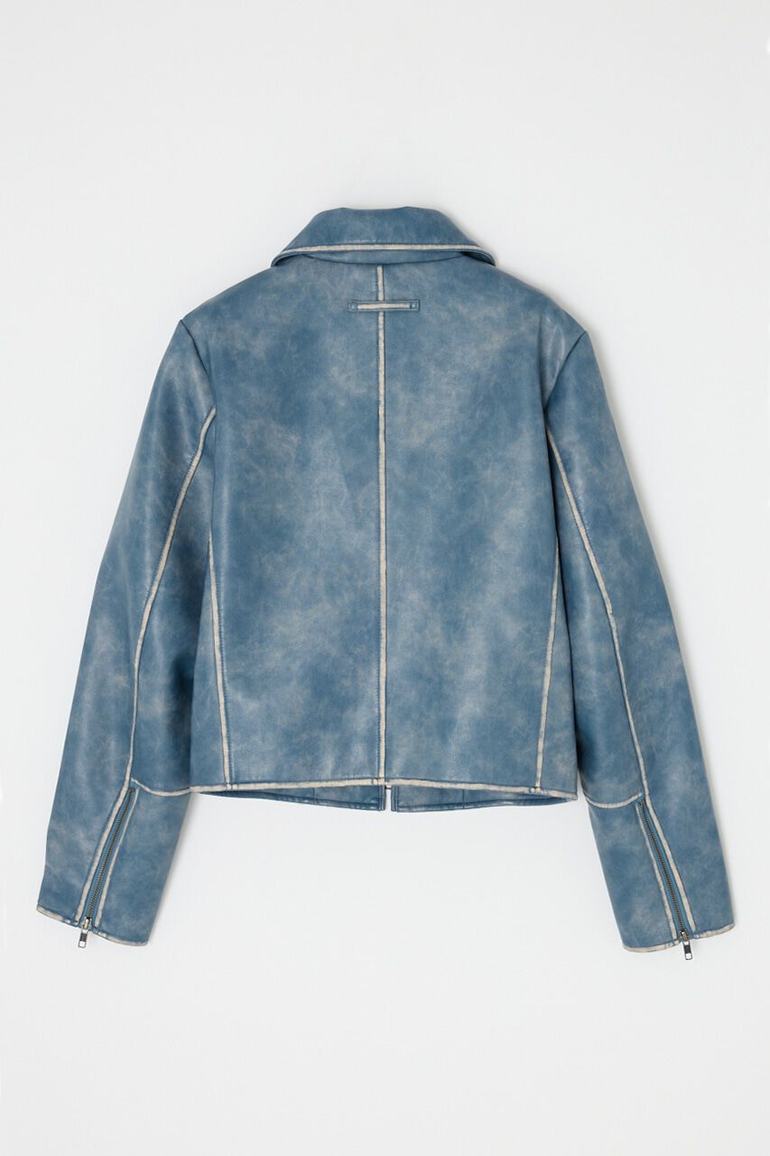 MOUSSY「FAUX LEATHER MINIMAL ジャケット」|その他|