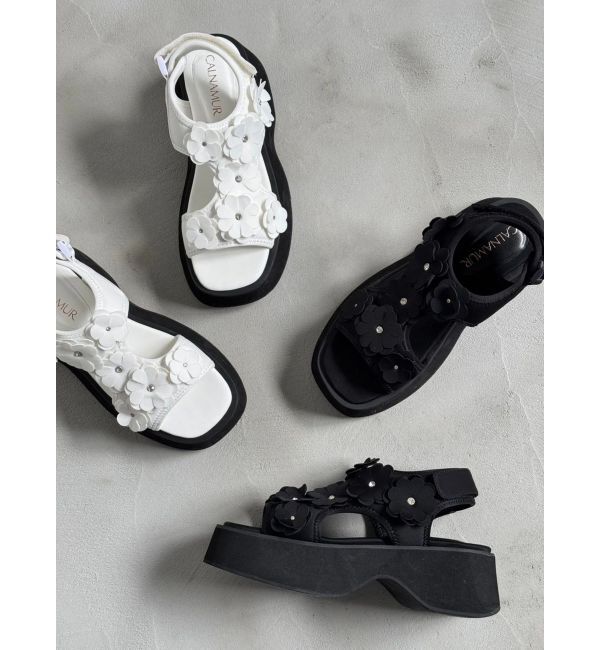 CALNAMUR「3D FLOWER SPORTS SANDALS/3Dフラワースポーツサンダル」|その他|