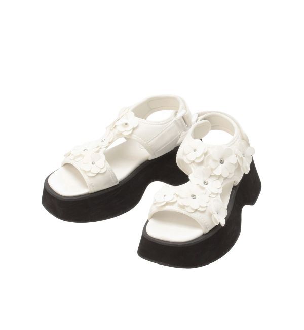 CALNAMUR「3D FLOWER SPORTS SANDALS/3Dフラワースポーツサンダル」|その他|