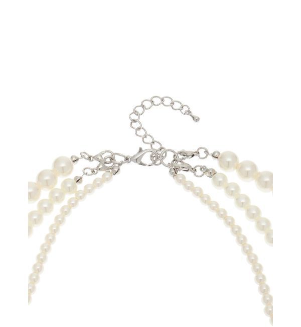 EVRIS「LONG PEARL CHAIN 3連 ネックレス」|ネックレス|