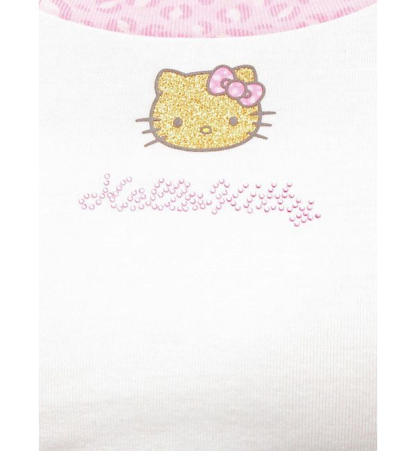 GYDA「GYDA&times;ハローキティ レオパードラグランTシャツ」|Tシャツ・カットソー|
