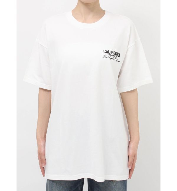 GYDA「TWIN VIBES ONLY BUNNY BIG Tシャツ」|Tシャツ・カットソー|