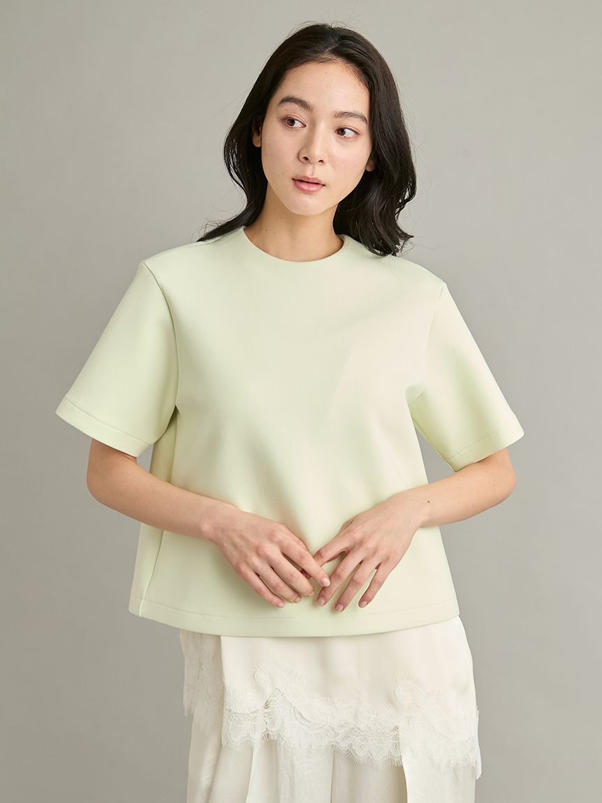 Mila Owen「【WEB限定カラー】キャミレイヤードダンボールＴシャツ」|Tシャツ・カットソー|