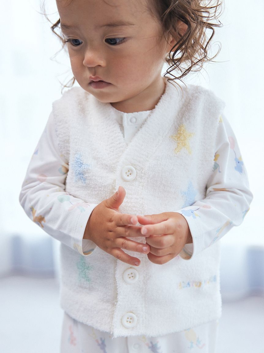 GELATO PIQUE KIDS & BABY「【BABY】エアリーモコカラフルスターベスト」|その他ベビーウェア|