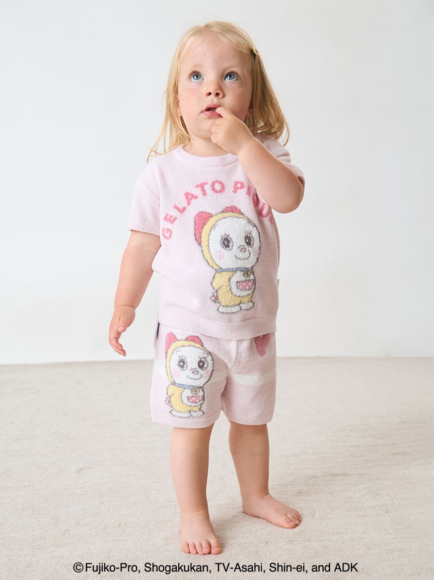 GELATO PIQUE KIDS & BABY「【ドラえもん】【ベビー】ジャガードプルオーバー&ショートパンツセット」|その他ベビーウェア|