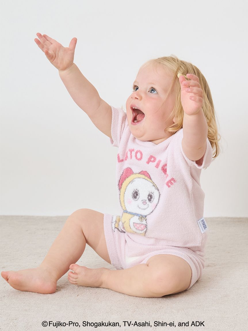 GELATO PIQUE KIDS & BABY「【ドラえもん】【ベビー】ジャガードプルオーバー&ショートパンツセット」|その他ベビーウェア|