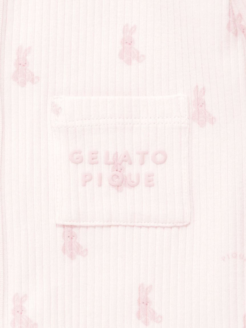 GELATO PIQUE KIDS & BABY「【BABY】ぬいぐるみ柄長袖ロンパース」|ロンパース|