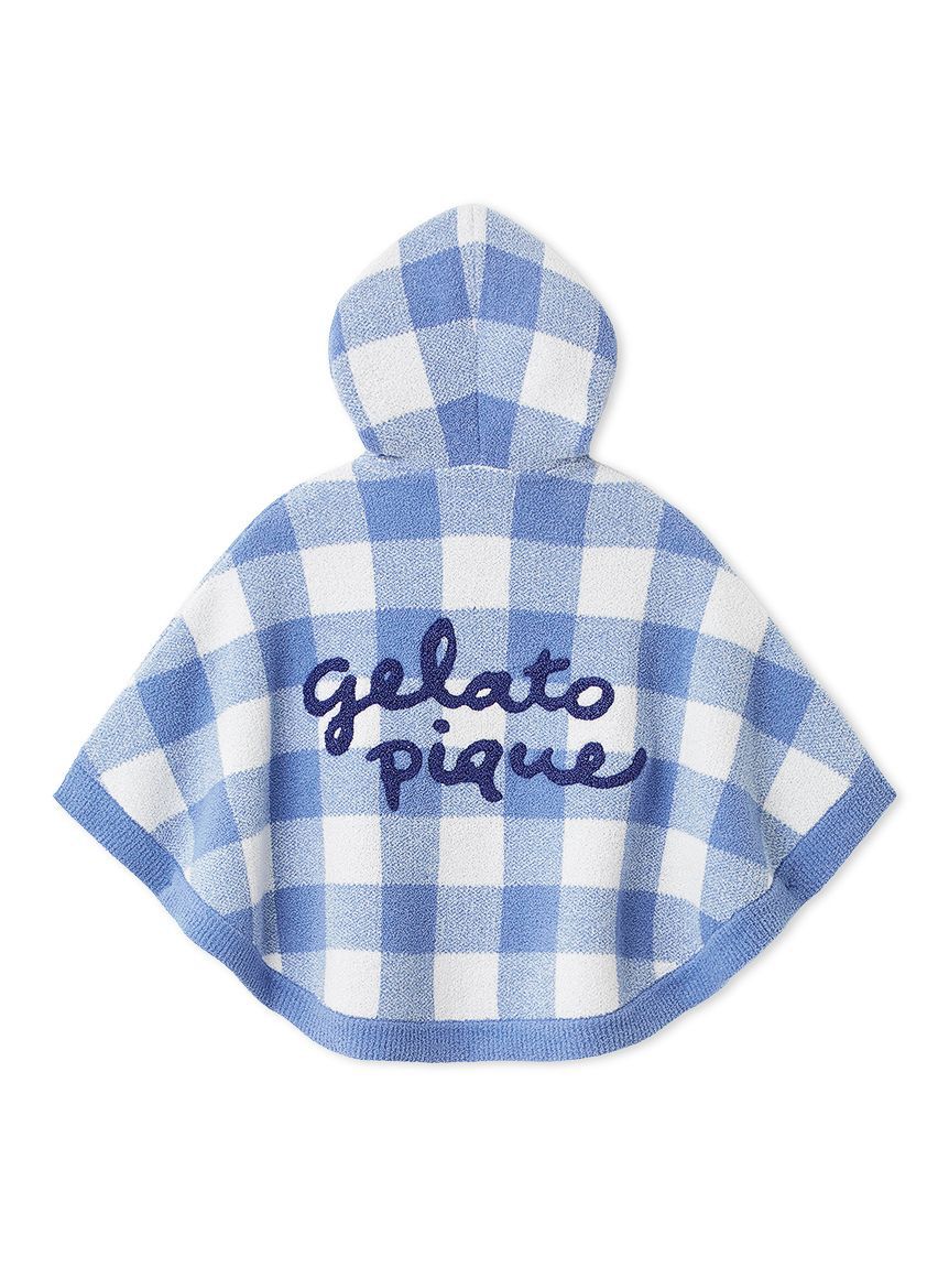 GELATO PIQUE KIDS & BABY「【BABY】エアリーモコギンガムチェック柄ポンチョ」|その他ベビーウェア|