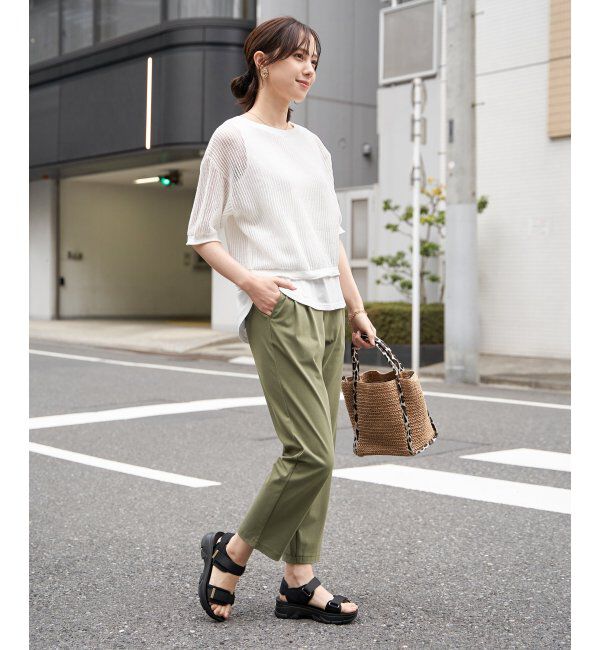 ikka「GOKU楽パンツ 冷感テーパード」|その他|