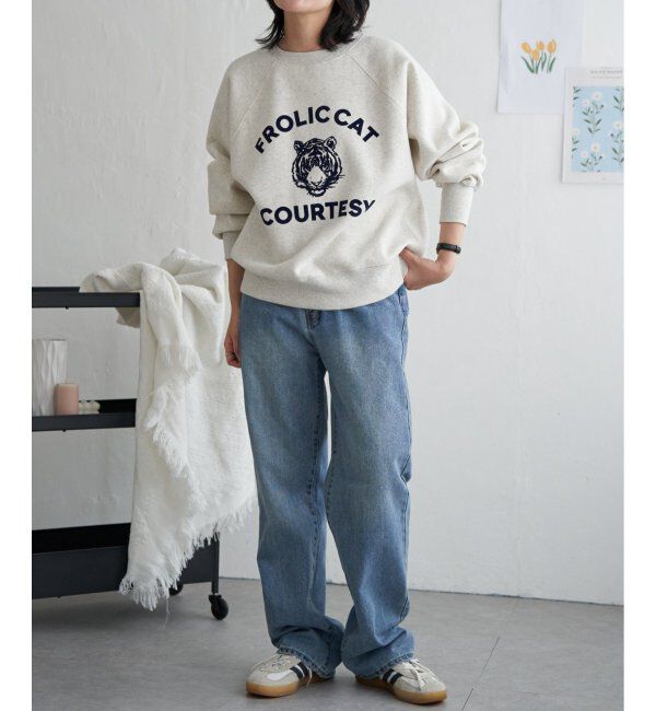 VENCE share style「トラフロッキーラグランスウェット」|スウェット・ジャージ|