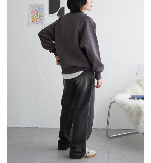 VENCE share style「トラフロッキーラグランスウェット」|スウェット・ジャージ|
