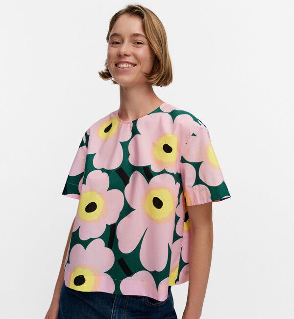 Marimekko「Huojunta Unikko ブラウス」|シャツ・ブラウス|