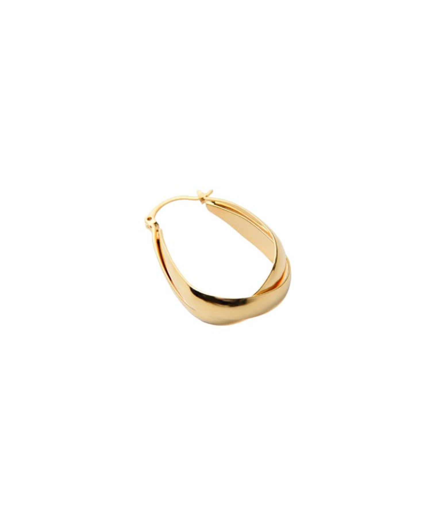 STYLE DELI「くりぬきドロップフープピアス」|ピアス|