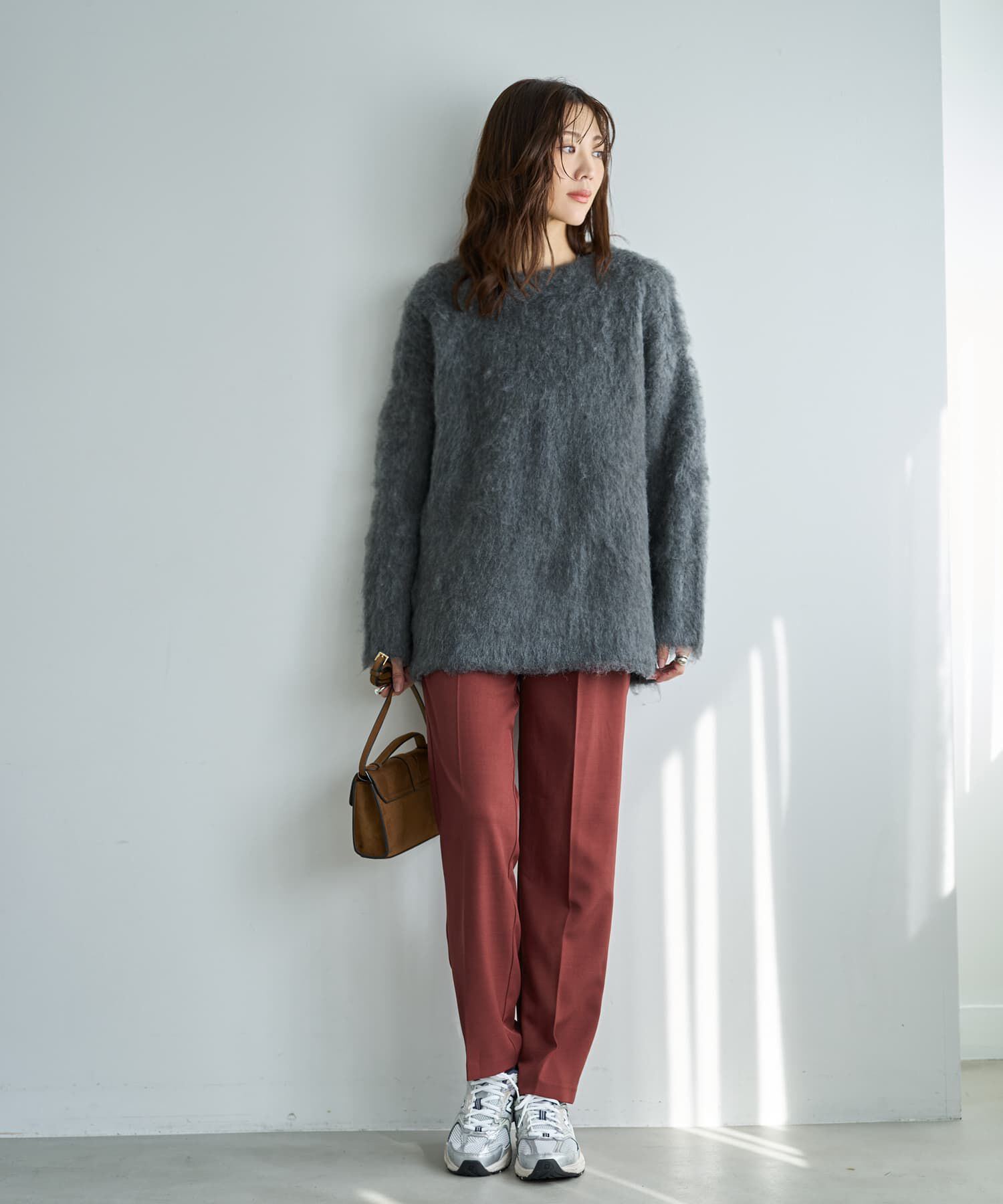 STYLE DELI「【LUXE】ふわふわ毛起こしブークレプルオーバー」|ニット・セーター|