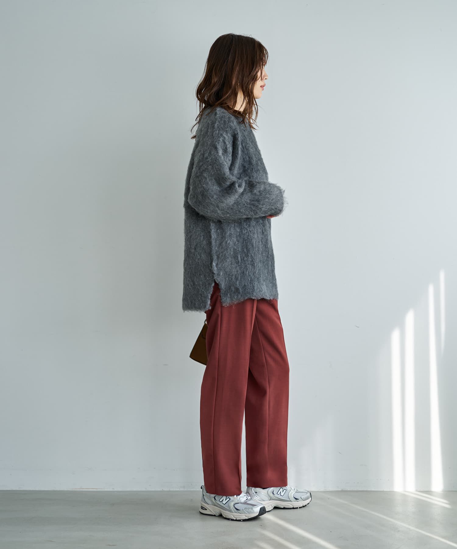 STYLE DELI「【LUXE】ふわふわ毛起こしブークレプルオーバー」|ニット・セーター|