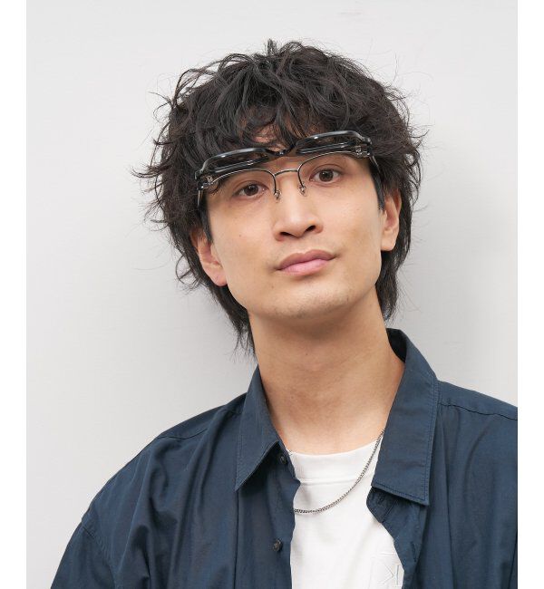  「Zoff｜メガネ｜伊達・度付きメガネ｜読書｜FLIPUP(跳ね上げ式) レンズ交換券付」|メガネ|