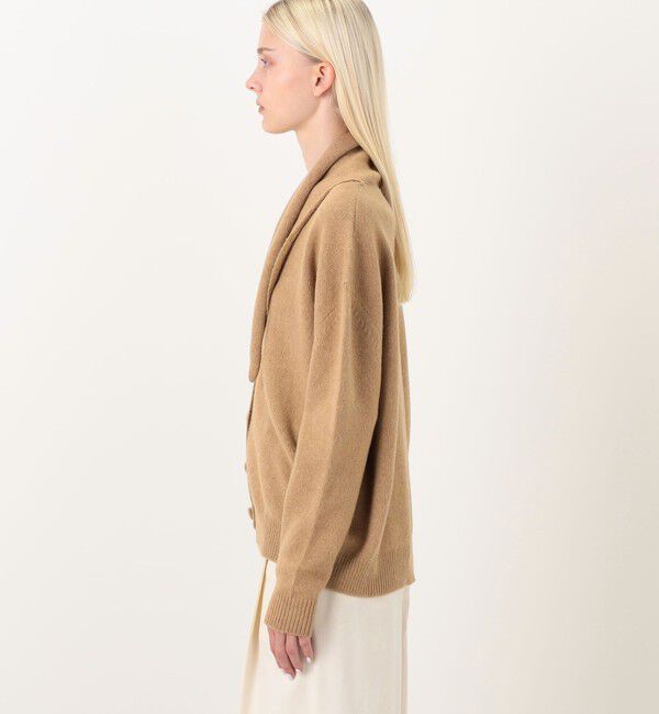 TOMORROWLAND BUYING WEAR「PLAN C L/S CARDIGAN スカーフコンビカーディガン」|ニット・セーター|