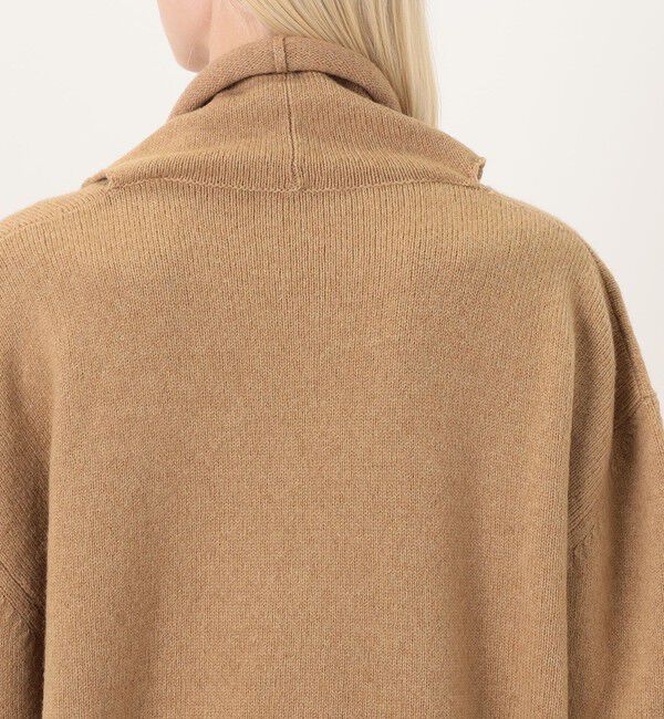TOMORROWLAND BUYING WEAR「PLAN C L/S CARDIGAN スカーフコンビカーディガン」|ニット・セーター|