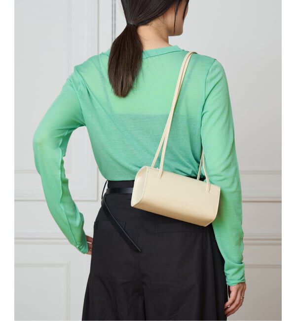 IENA LA BOUCLE「TOURNON /トゥルノン COTTON GEORGETTE C/N プルオーバー 26SSCS033」|Tシャツ・カットソー|