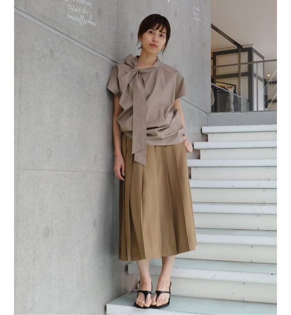 IENA「Maison IENA 別注 Nell/ネル プリーツスカート 261-10297」|スカート|