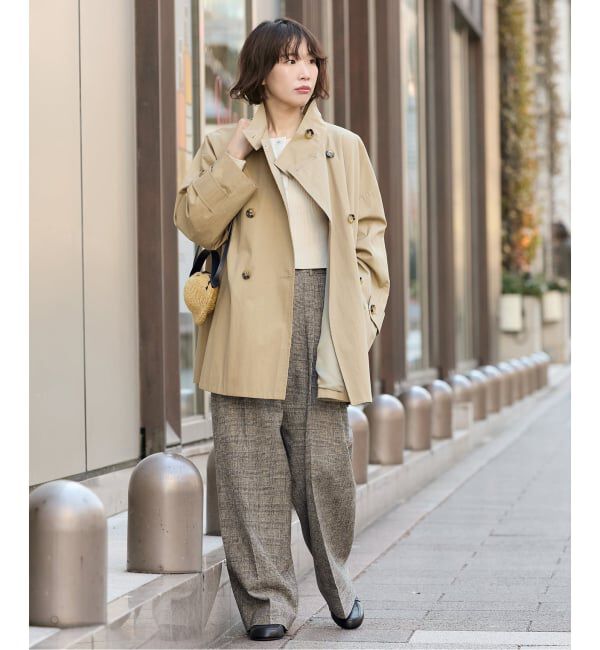 journal standard L'essage「NALYAスタンドショートコート」|その他|
