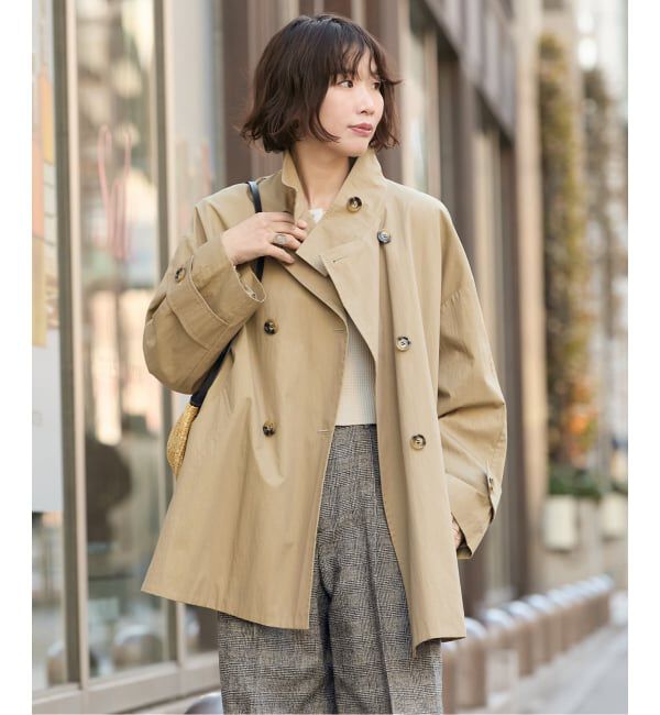 journal standard L'essage「NALYAスタンドショートコート」|その他|