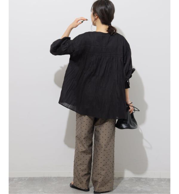 JOURNAL STANDARD relume「コットンボイルクリンクルピンタックブラウス」|シャツ・ブラウス|