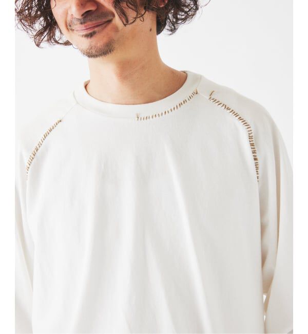 JOURNAL STANDARD relume「ハンドステッチ ラグラン ロンT」|Tシャツ・カットソー|