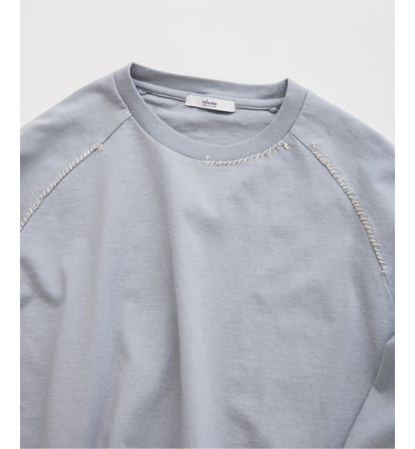 JOURNAL STANDARD relume「ハンドステッチ ラグラン ロンT」|Tシャツ・カットソー|