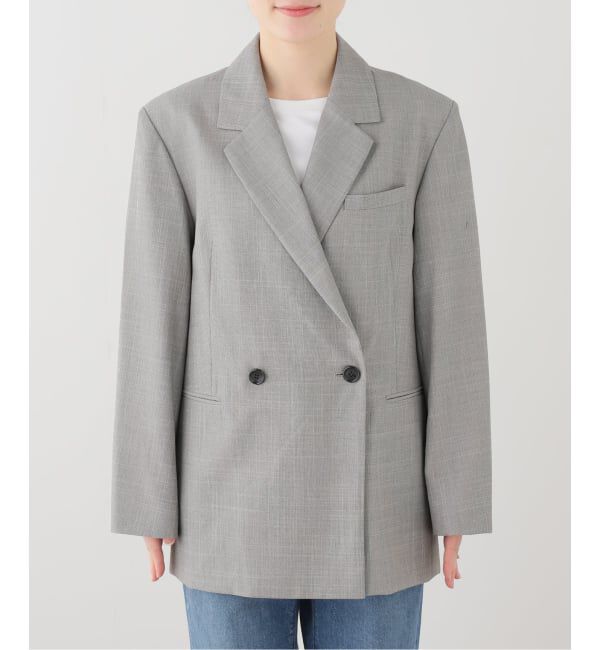 journal standard L'essage「MOULI バックギャザージャケット」|テーラードジャケット|