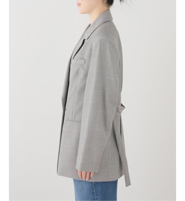 journal standard L'essage「MOULI バックギャザージャケット」|テーラードジャケット|