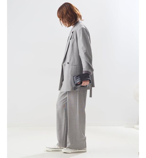 journal standard L'essage「MOULI バックギャザージャケット」|テーラードジャケット|