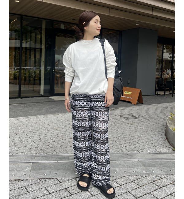 JOURNAL STANDARD「《追加3》シャーリングロングスリーブTシャツ」|Tシャツ・カットソー|