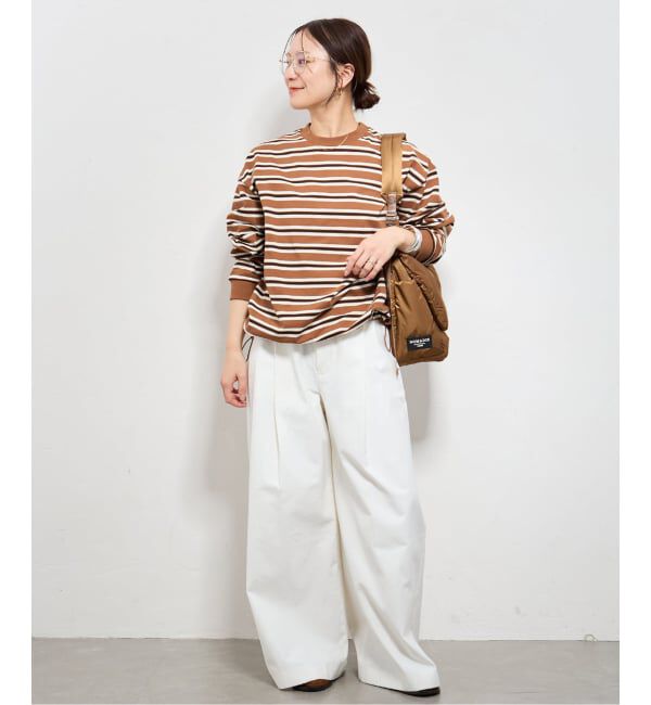 JOURNAL STANDARD「《追加3》シャーリングロングスリーブTシャツ」|Tシャツ・カットソー|