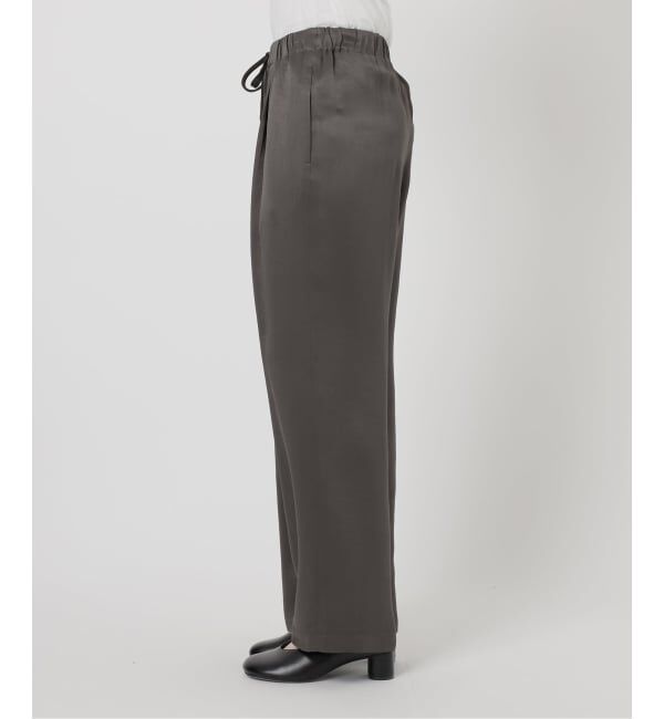 Spick and Span「《WEB限定 / 追加》ワッシャーサテンイージーパンツ」|その他|