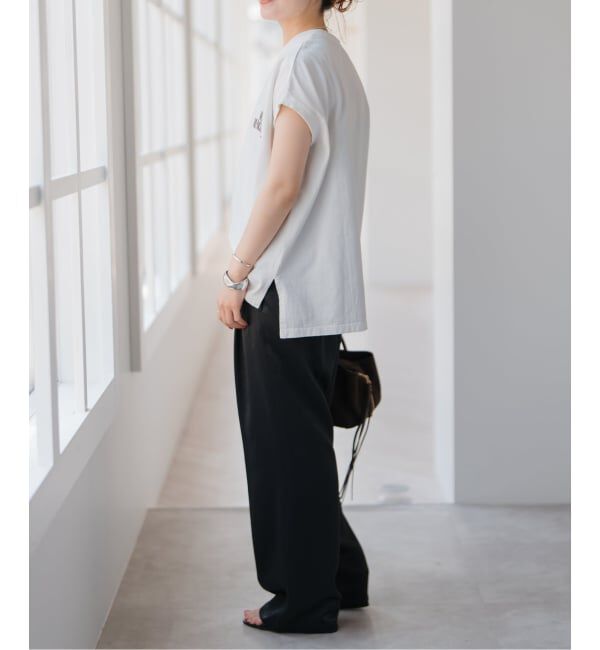 Spick and Span「《WEB限定 / 追加》ワッシャーサテンイージーパンツ」|その他|