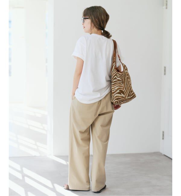 Spick and Span「リラックスイージーチノパンツ」|スラックス|