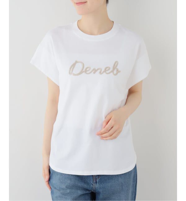  「【洗える】Munich/ミューニック 刺繍ロゴTシャツ」|Tシャツ・カットソー|ホワイト