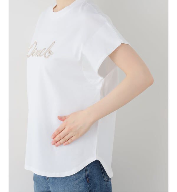  「【洗える】Munich/ミューニック 刺繍ロゴTシャツ」|Tシャツ・カットソー|