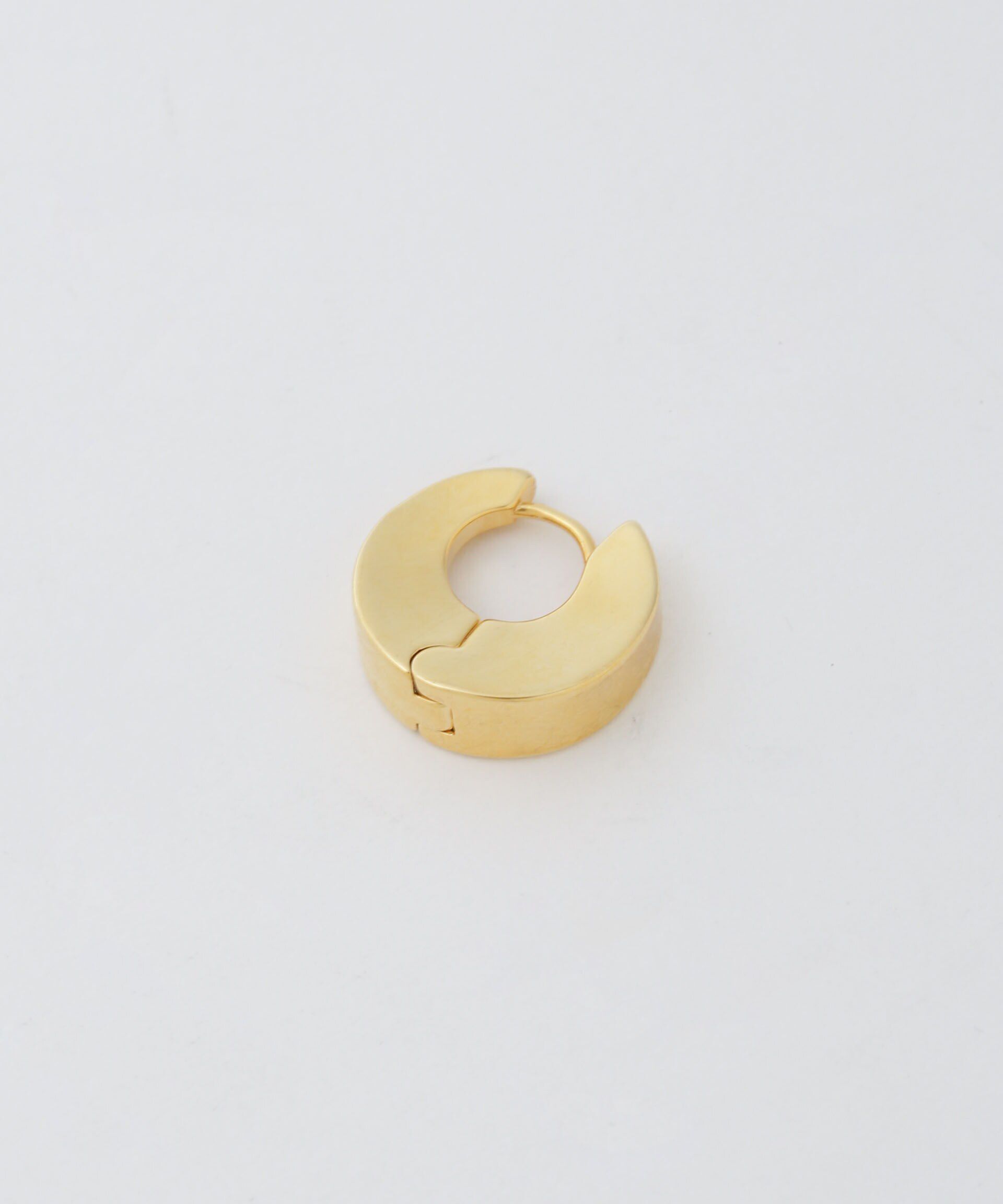 nano･universe「エッジミニフープピアス」|ピアス|