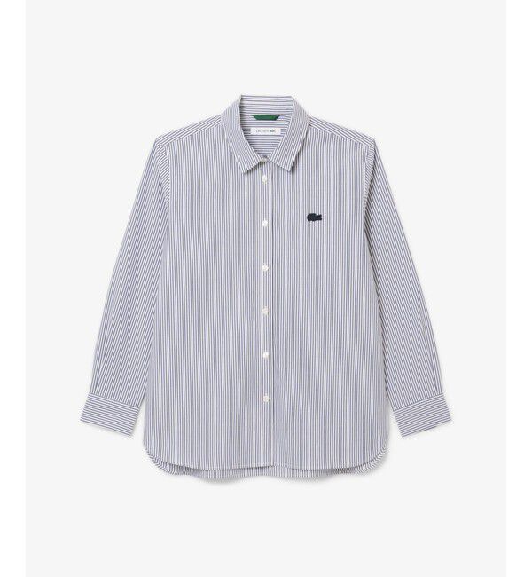 LACOSTE「ベーシックストライプシャツ」|シャツ・ブラウス|