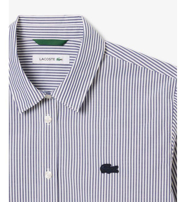 LACOSTE「ベーシックストライプシャツ」|シャツ・ブラウス|