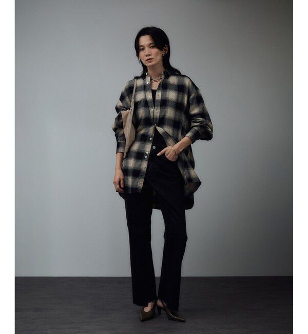 SALON adam et rope'「【W S（ドゥーブル）】へアリーカウレザーバッグ / ハンドバッグ」|ショルダー・メッセンジャー|