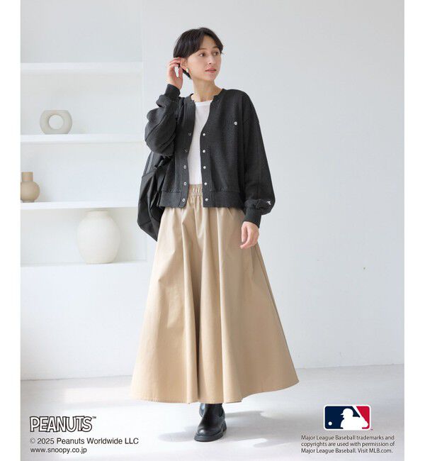Rope&rsquo;Picnic「【PEANUTS&times;MLB COLLECTION by ROPE' PICNIC】カーディガン」|カーディガン|